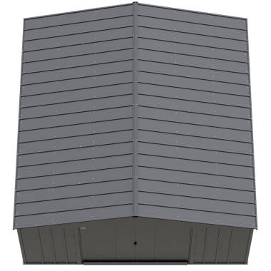 Arrow 12 ft. W x 17 ft. D Galvanized Steel Storage Shed - Image 8