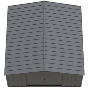 Arrow Elite 14 ft. W x 12 ft. D Metal Storage Shed - Image 7