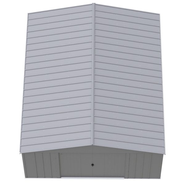 Arrow 14 ft. W x 17 ft. D Galvanized Steel Storage Shed