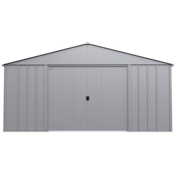 Arrow 14 ft. W x 17 ft. D Galvanized Steel Storage Shed - Image 3