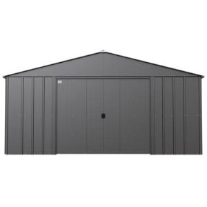Arrow 12 ft. W x 17 ft. D Galvanized Steel Storage Shed - Image 9