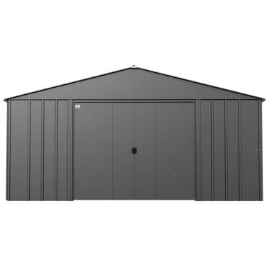 Arrow 12 ft. W x 17 ft. D Galvanized Steel Storage Shed - Image 9