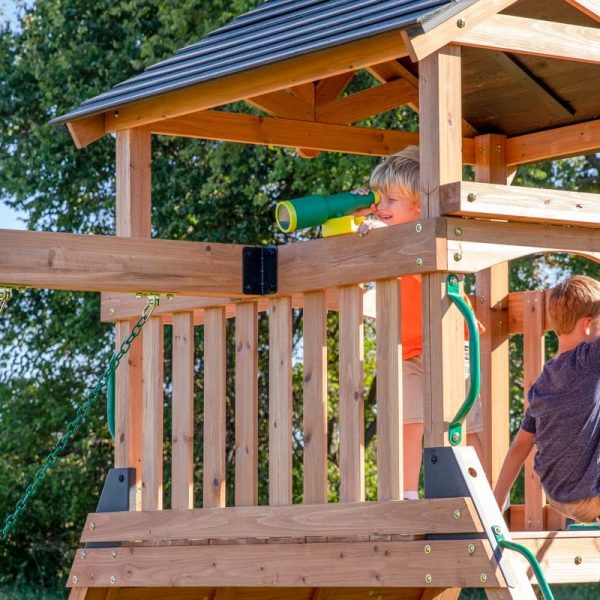 Endeavor All Cedar Wooden Swing Set - Image 11