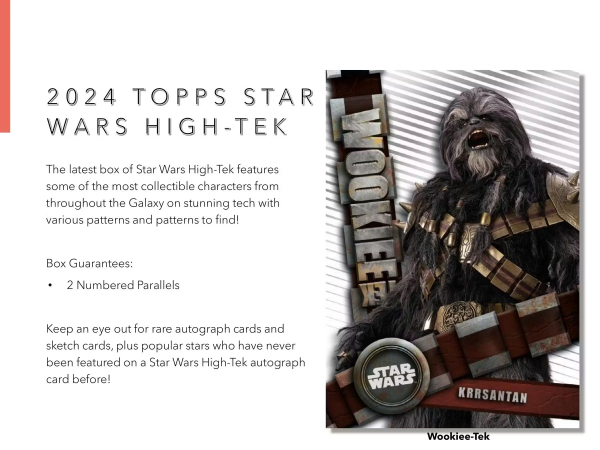 2024 Topps Star Wars High Tek Hobby BOX x1 (Personal Break) - Image 2
