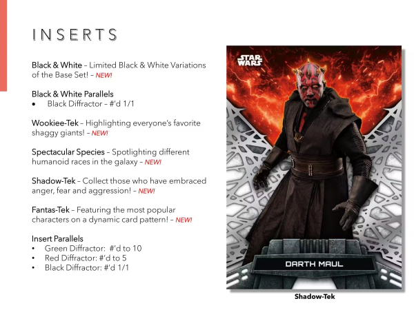 2024 Topps Star Wars High Tek Hobby BOX x1 (Personal Break) - Image 5