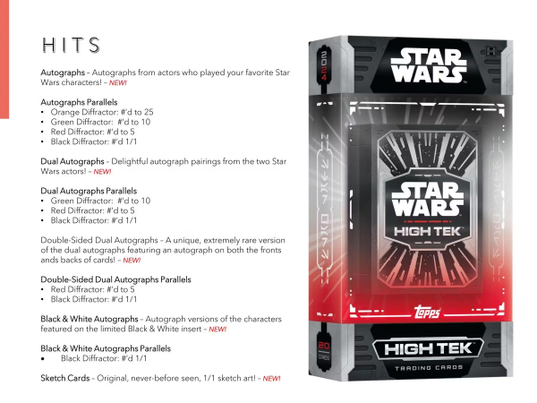 2024 Topps Star Wars High Tek Hobby BOX x1 (Personal Break) - Image 7