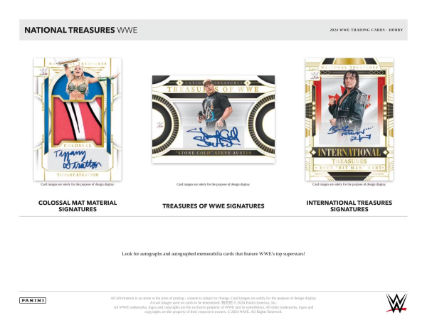 2024 Panini National Treasures WWE Random Serial Spot x1 #3 (Group Break) - Image 2