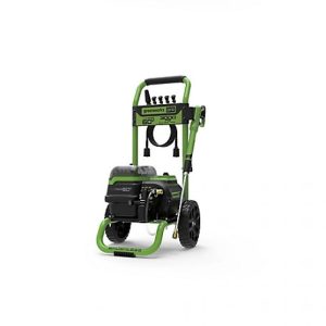 Greenworks 60V 3000 PSI 2.0 GPM Cold Water Cordless Electric Pressure Washer (2) 5.0 Ah Battery and Charger