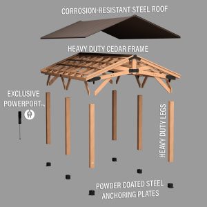 20×12 Norwood Carport/Gazebo - Image 18