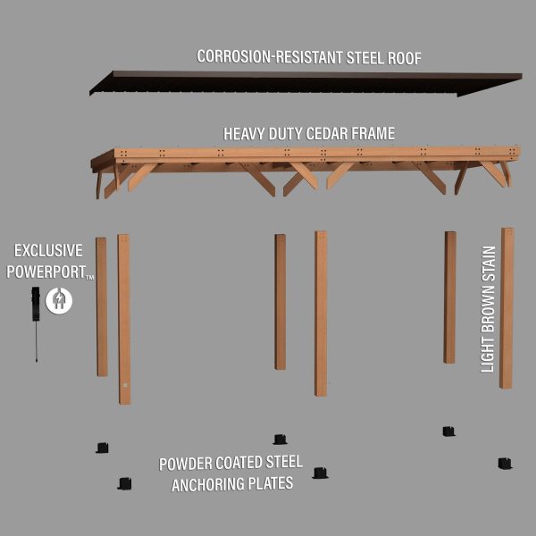 20×9.5 Arcadia Gazebo - Image 12