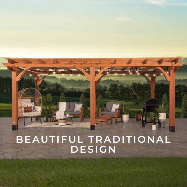 20×12 Beaumont Pergola - Image 4