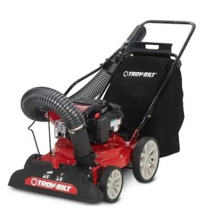 Troy-Bilt 24 in. Leaf Vacuum Head 1.5 in. Chipping Capacity Gas Powered Chipper Shredder Vacuum with High Rear Wheels - Image 4