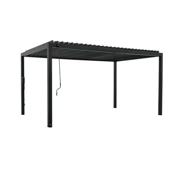 16×10 Sarasota Steel Louvered Pergola - Image 2