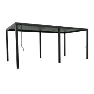 20×10 Sarasota Steel Louvered Pergola - Image 14