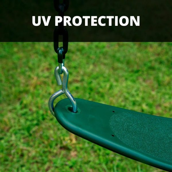 Five Star II Space Saver Swing Set with Wood Roof - Image 8