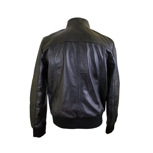 Greig’s bomber style jacket with ribbed collar and cuffs - Image 2