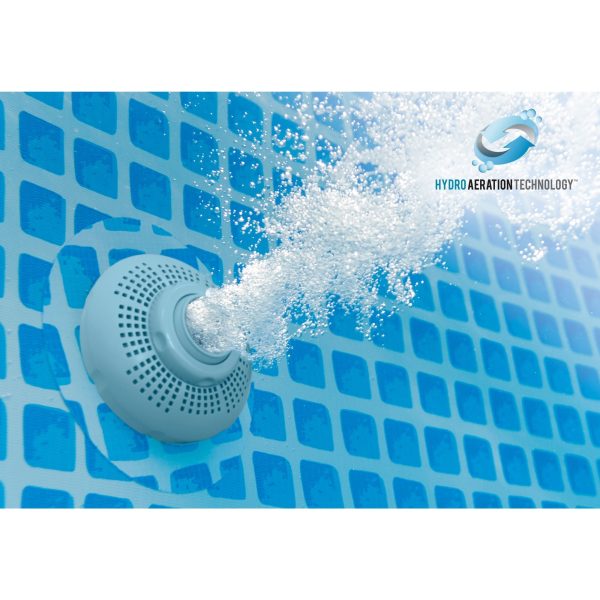 Intex 20ft x 52in Prism Frame Above Ground Swimming Pool Set with Filter Pump - Image 7