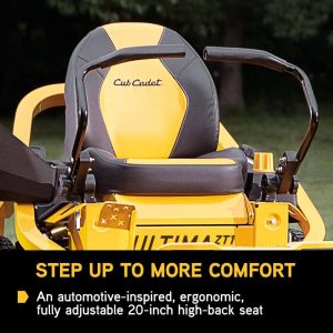 Cub Cadet Ultima 42 in. 22 HP V-Twin Kohler 7000 Engine Dual Hydrostatic Drive GAS Zero Turn Riding Lawn Mower - Image 3