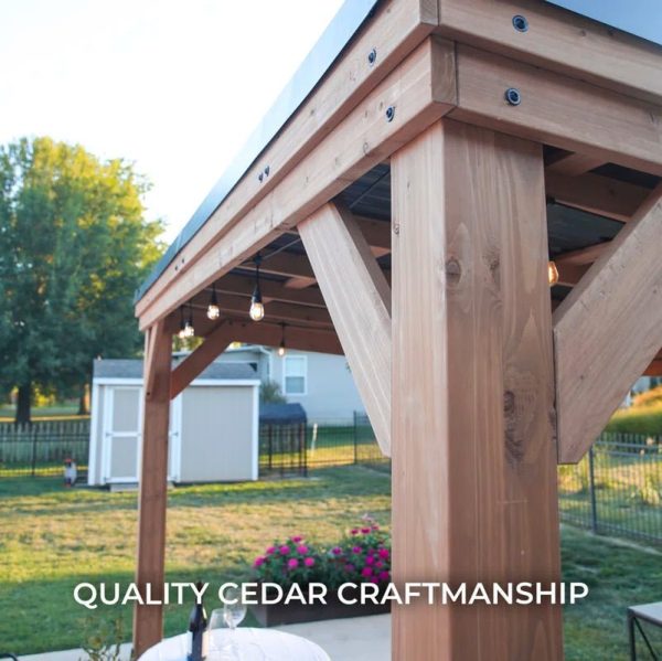20 Ft. W X 9.5 Ft. Patio Gazebo - Image 6