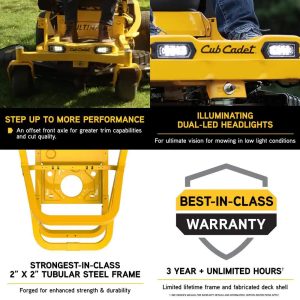 Cub Cadet Ultima ZT1 (54″) 24hp Kohler Zero Turn Mower - Image 4