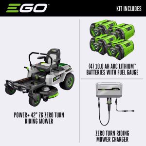 Ego Power+ Z6 42-in Zero-Turn Lawn Mower | ZT4204L - Image 3