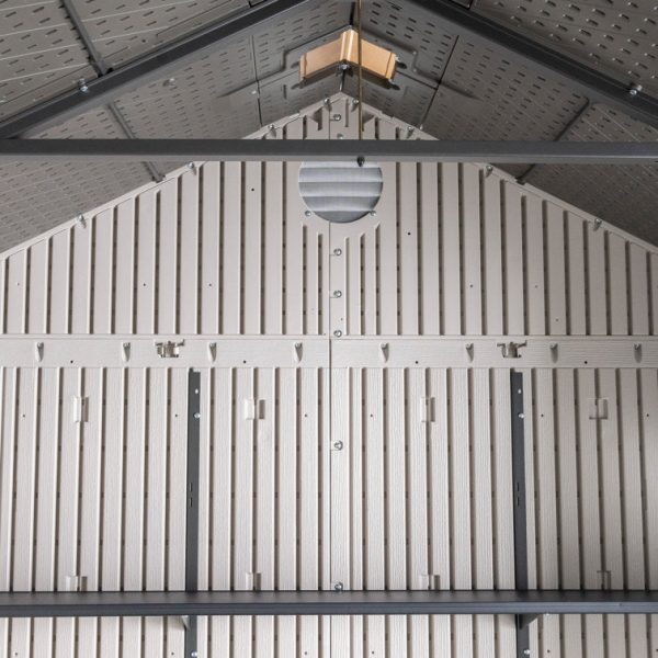 Lifetime 3 ft. W x 8 ft. D High Density Polyethylene Vertical Storage Shed - Image 7