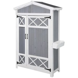 4.3 Ft. W x 1.6 Ft Solid Wood Traditionnal Tool Shed