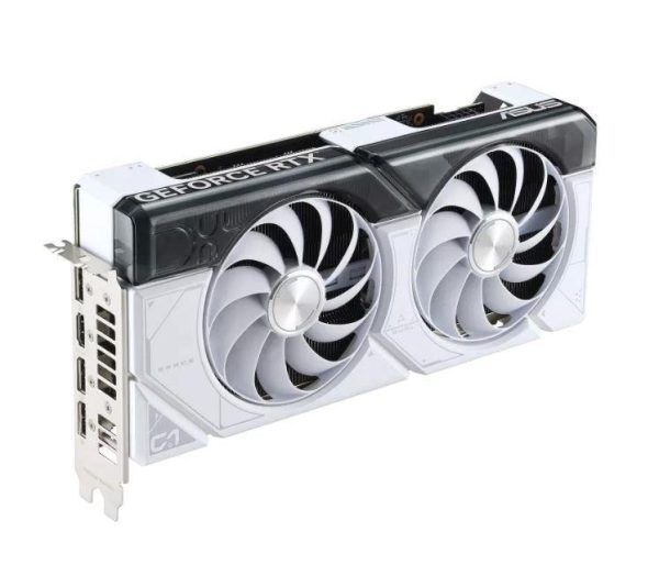 Asus NVIDIA GeForce RTX 4070 12 GB GDDR6X 192 bit PCIE 4.0 16x 1xHDMI 3xDisplayPort DUAL-RTX4070-O12G-WHITE - Image 2