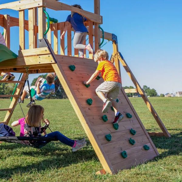 Endeavor All Cedar Wooden Swing Set - Image 5