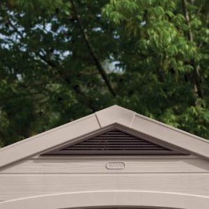 Keter Factor 8×8 Foot Large Resin Outdoor Shed - Image 4