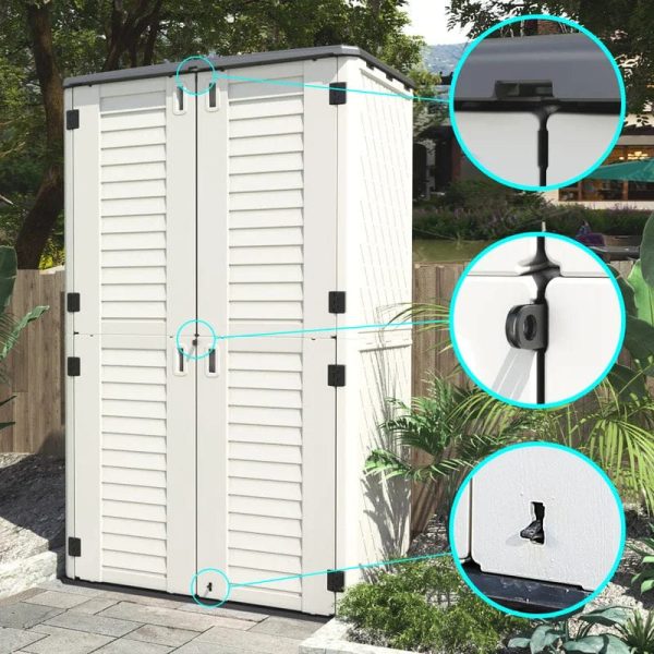 4 ft. W x 2 ft. D Plastic Vertical - Image 9