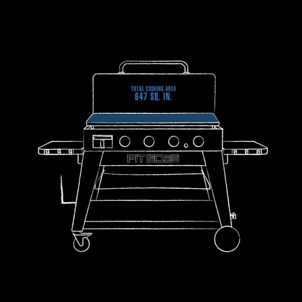 Pit Boss 4-Burner Ultimate Lift-Off Griddle – Versatile and Powerful Outdoor Cooking - Image 10