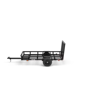 Carry-On Trailer 5-ft x 8-ft Steel Mesh Utility Trailer with Ramp Gate - Image 3