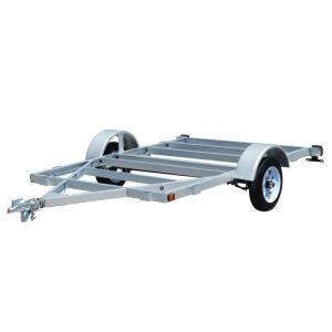 STIRLING, 5ft. x 8ft. Galvalume Kit Trailer w/12in. Wheels, Load Capacity 1250 lb, Deck Length 8 ft, Deck Width 5 ft, Model# 60-096-KO12 - Image 4