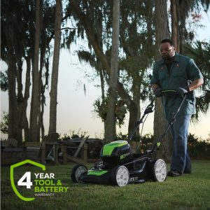 Greenworks 80V 21" Self Propelled Mower 5Ah Battery & Charger - Image 8