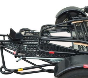 ALPHA SPORT SINGLE RIDE-UP FOLDING MOTORCYCLE TRAILER - Image 4