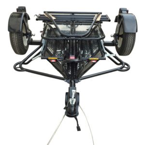 ALPHA SPORT SINGLE RIDE-UP FOLDING MOTORCYCLE TRAILER - Image 5