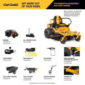 Cub Cadet Ultima ZT1 (50″) 23hp Kawasaki Zero Turn Mower - Image 5