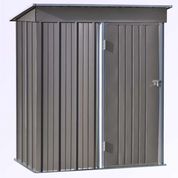 5 ft. 3 in. W x 3 ft. D Metal Storage Shed - Image 6