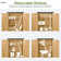APERIL 5 ft. W x 2 ft. D Solid Wood Vertical Tool Shed - Image 18
