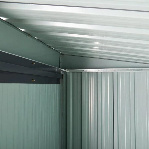 5 ft. W x 3 ft. D Metal Vertical Storage Shed - Image 4