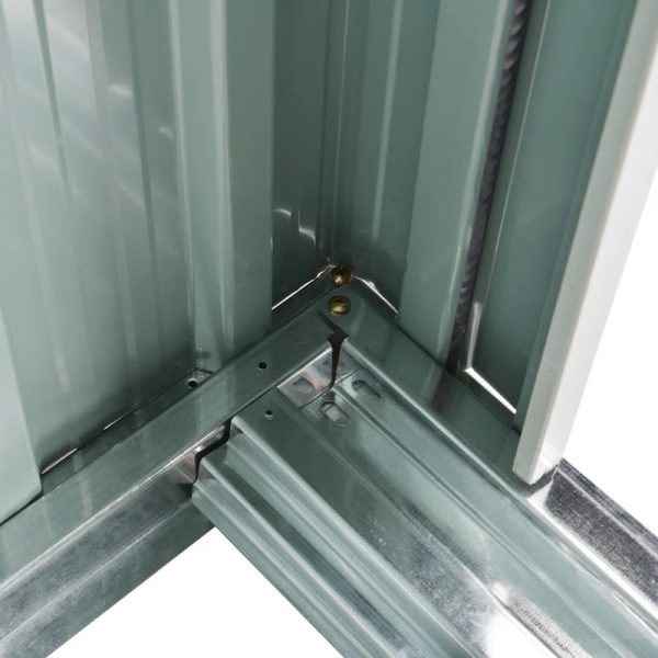 5 ft. W x 3 ft. D Metal Vertical Storage Shed - Image 5