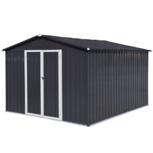 5 ft. W x 4 ft. D Metal Portable Storage Shed - Image 2
