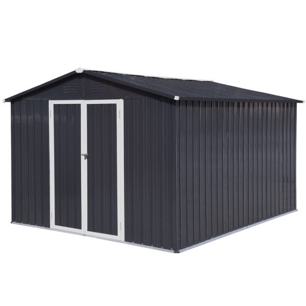 5 ft. W x 4 ft. D Metal Portable Storage Shed - Image 2