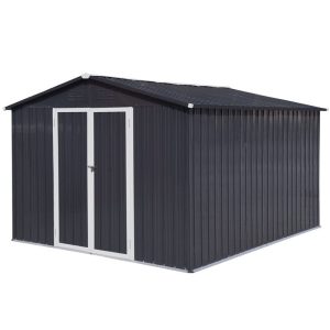 5 ft. W x 4 ft. D Metal Portable Storage Shed - Image 2