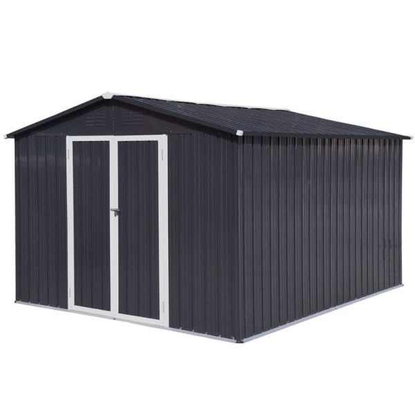 5 ft. W x 4 ft. D Metal Portable Storage Shed - Image 2
