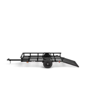 Carry-On Trailer 5-ft x 8-ft Steel Mesh Utility Trailer with Ramp Gate - Image 4