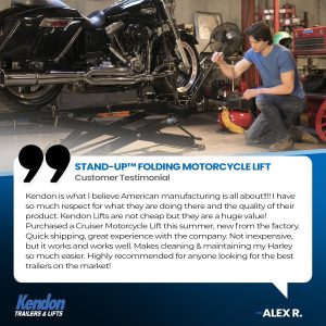 Stand-Up™ Folding Motorcycle Lift - Image 6
