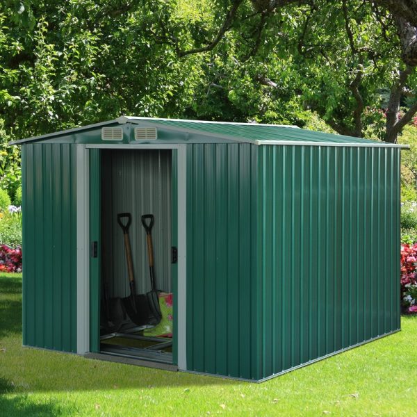 6.8 ft. W x 8.5 ft. D Tool Shed