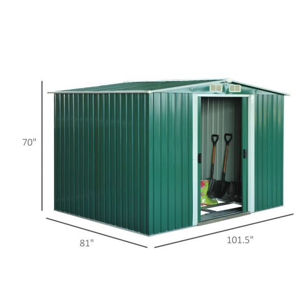 6.8 ft. W x 8.5 ft. D Tool Shed - Image 3